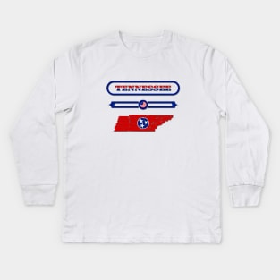 TENNESSEE STATE, UNITED STATES, USA. SAMER BRASIL Kids Long Sleeve T-Shirt